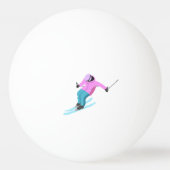 Skiing Pingpongballen (Achterkant)