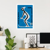 Skiing pour la santé - Impression de boîte d'allum (Bureau à domicile)