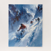 Skiing Puzzle (Vertical)
