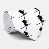 Skiing - Ski Freestyle Stropdas (Opgerold)