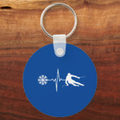 Skiing Sleutelhanger (Voorkant)