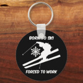 Skiing Sleutelhanger (Voorkant)