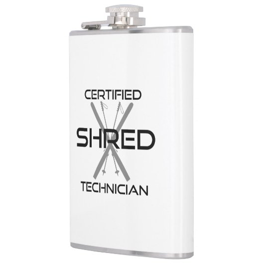 Skiing van gecertificeerde technici heupfles (Links)