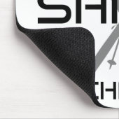 Skiing van gecertificeerde technici muismat (Hoek)