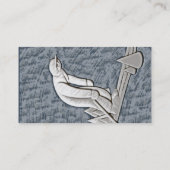 Skiing Visitekaartje (Achterkant)