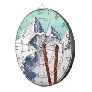 Skiingbergen Dartbord