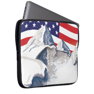 Skiingbergen Laptop Sleeve