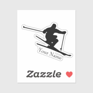 Skiingnaam sticker