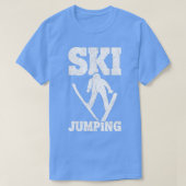 skijumpers voor skispringen t-shirt (Design voorkant)