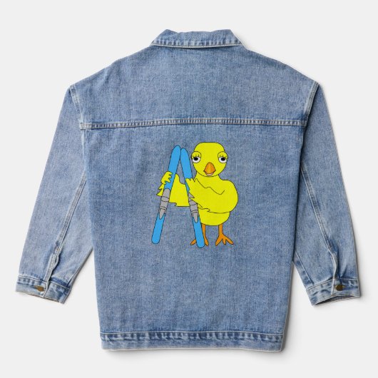 skikuiken denim jacket (Achterkant)