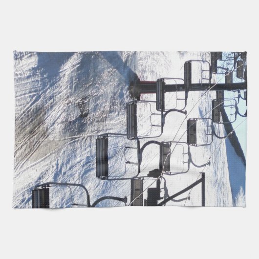 Skilift ~ ontworpen door Sharon Dawn Theedoek (Horizontaal)