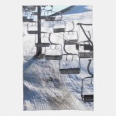 Skilift ~ ontworpen door Sharon Dawn Theedoek (Verticaal)