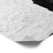 Skiliftstoelen in Mammoth Poster (Hoek)