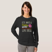 Skill Knitter na Apocalyptic Life T-shirt (Voorkant volledig)