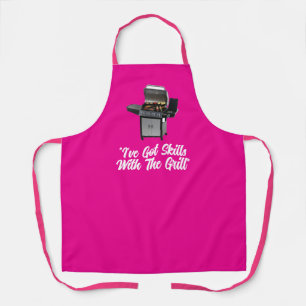 "Skills" All-Over Print Schort, Medium Schort