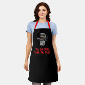 "Skills" All-Over Print Schort, Medium Schort (Gedragen)