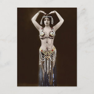 Skimpy Egyptian Costume Briefkaart