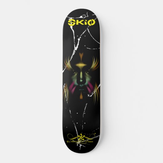 Skin 1/6 skateboard (Voorkant)
