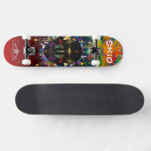 Skin 4/6 skateboard (Horizontaal)