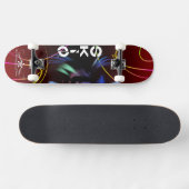 Skin 6/6 skateboard (Horizontaal)