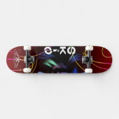Skin 6/6 skateboard (Horizontaal)