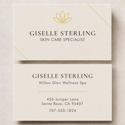 Skin Care Specialist Visitekaartje