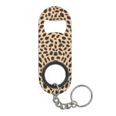 Skin cheetah decor mini flessenopener (Achterkant)