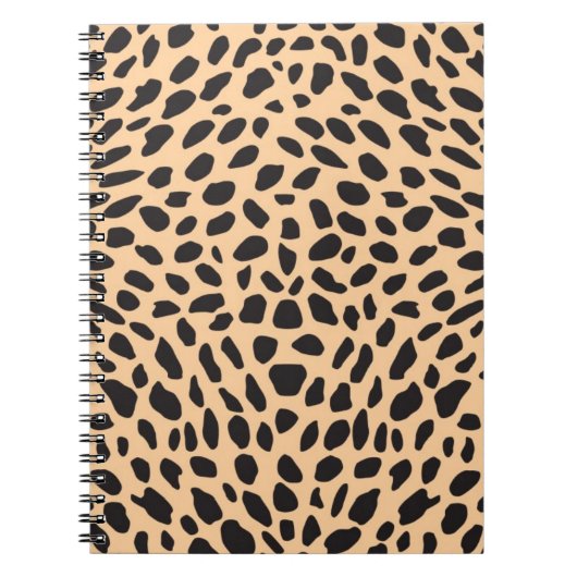 Skin cheetah decor notitieboek (Voorkant)