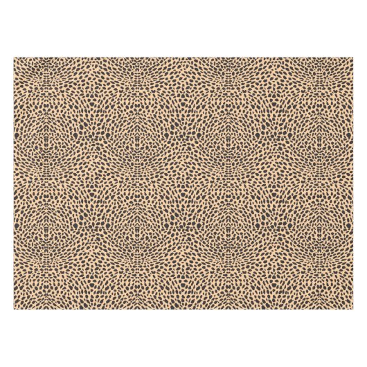 Skin cheetah decor tafelkleed (Voorkant (Horizontaal))