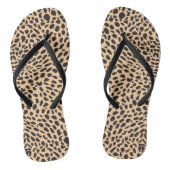 Skin cheetah decor teenslippers (Voetbed)