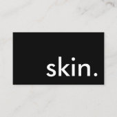 skin. visitekaartje (Voorkant)
