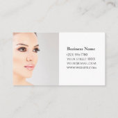 Skincare & Beauty Salon Visitenkarte Visitekaartje (Achterkant)