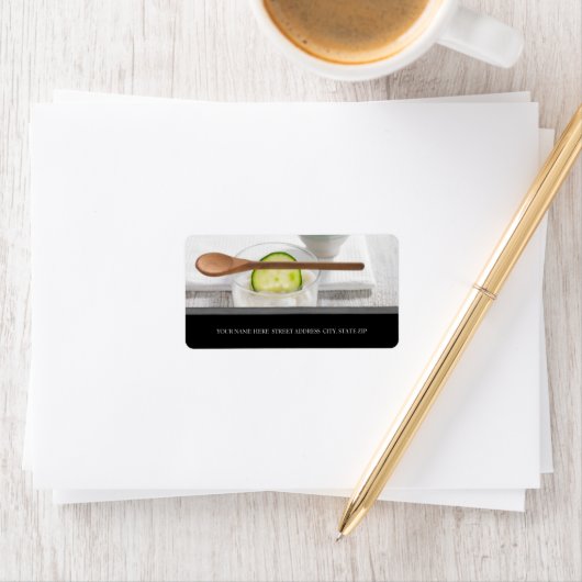 Skincare Business Adresetiketten Etiket (Insitu)