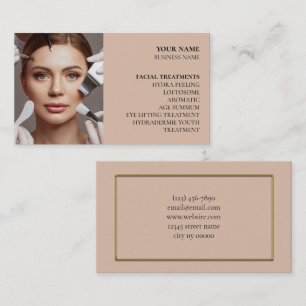 Skincare en Beauty Salon Visitekaartje