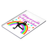 SKING IS MIJN LEVEN NOTITIEBOEK (Linkerzijde)