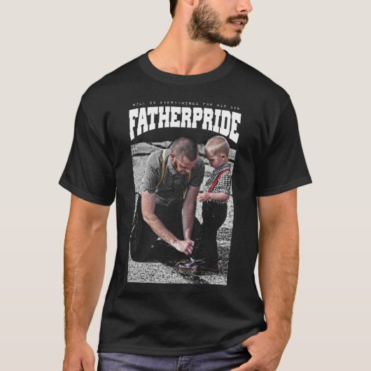 Skinhead Father Pride T-shirt (Voorkant)