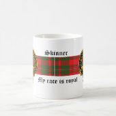 Skinner Scottish crest and Tartan mok (Center)