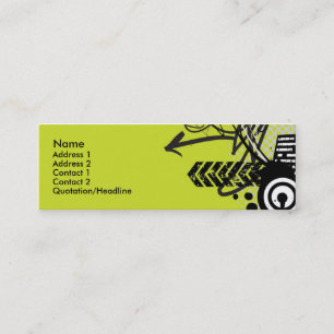 skinny b-card-urban mini visitekaartje