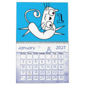 Skinny Cat Kalender (Jan 2027)
