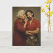 Skinny Jeans Verjaardag Kaart (Gele Bloem)