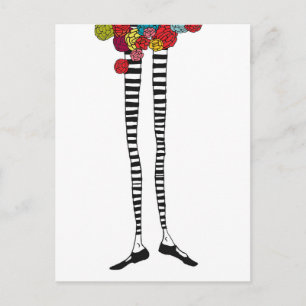 Skinny Legs Briefkaart