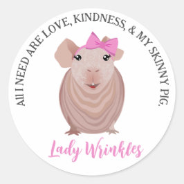 Skinny Pig Sticker
