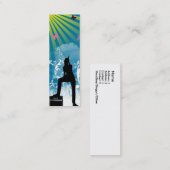 Skinny-profielkaart LOUD Mini Visitekaartje (Voorkant / Achterkant)