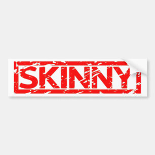 Skinny Stamp Bumpersticker