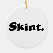 Skint. Keramisch Ornament (Achterkant)