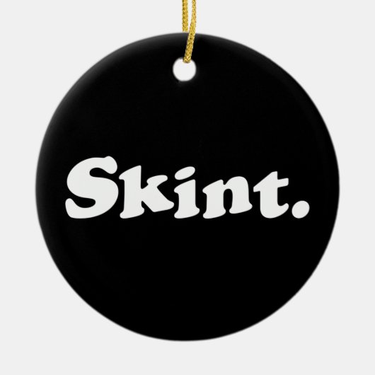 Skint. Keramisch Ornament (Voorkant)