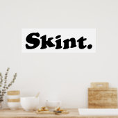 Skint. Poster (Keuken)