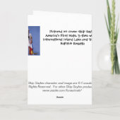 Skip Sayles™_sailing-themed Gefeliciteerd Kaart (Achterkant)