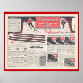 skipakken, badpakken en uitrustingsstukken poster (Voorkant)