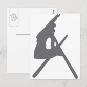 skipier jumper briefkaart (Voorkant / Achterkant)